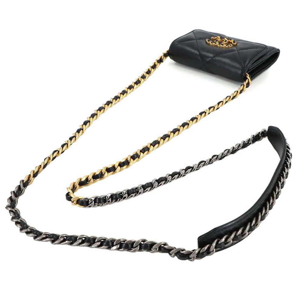 CHANEL Black Leather Wallet - Picture 6 of 10